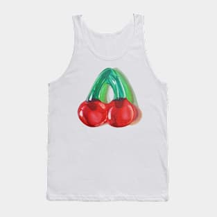 BFFs - cherry gummy candy painting (no background) Tank Top